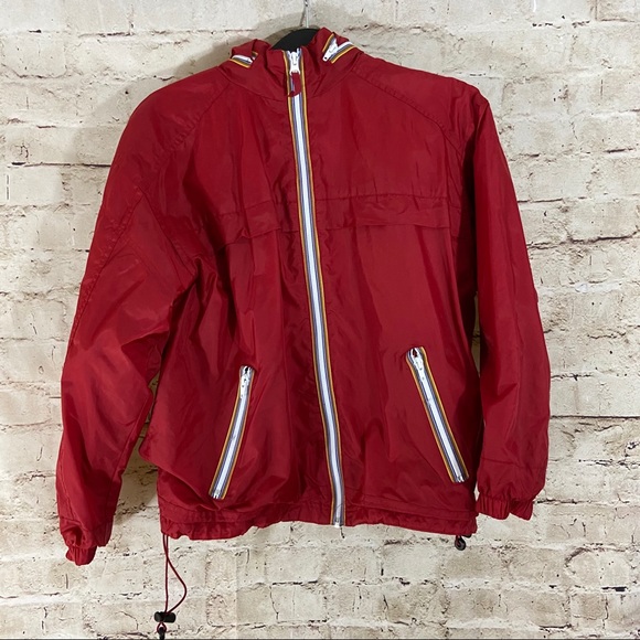 GAP Other - Girls red gap hooded windbreaker size L/XL